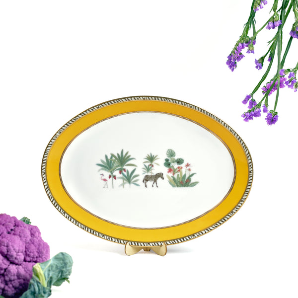 Savannah Oval Rice Platter 14"