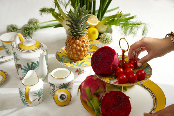 Savannah Footed Stand - Set of 1