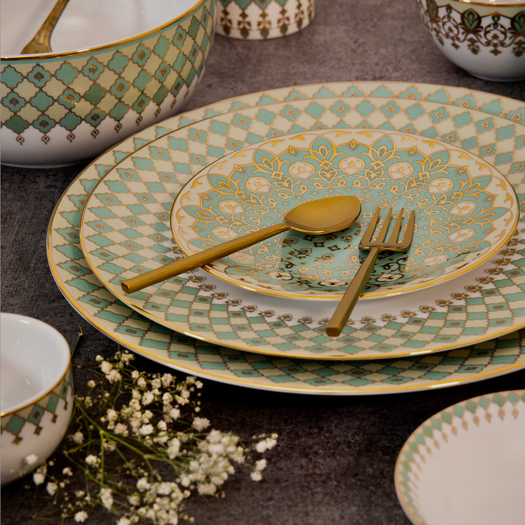 Dinner set india discount