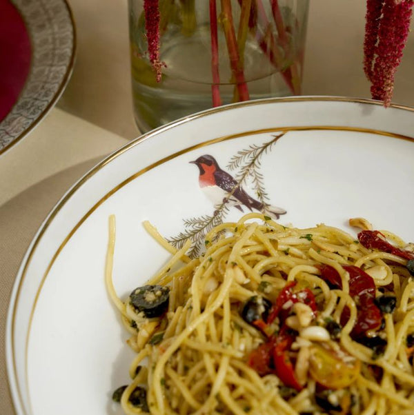 Bougainvillea Dinner Set (29 Pieces)