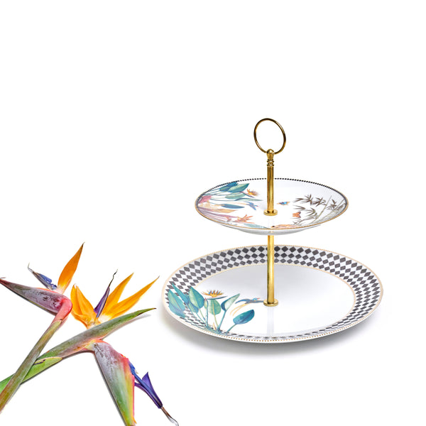 Tropical Cake Stand - Set of 1