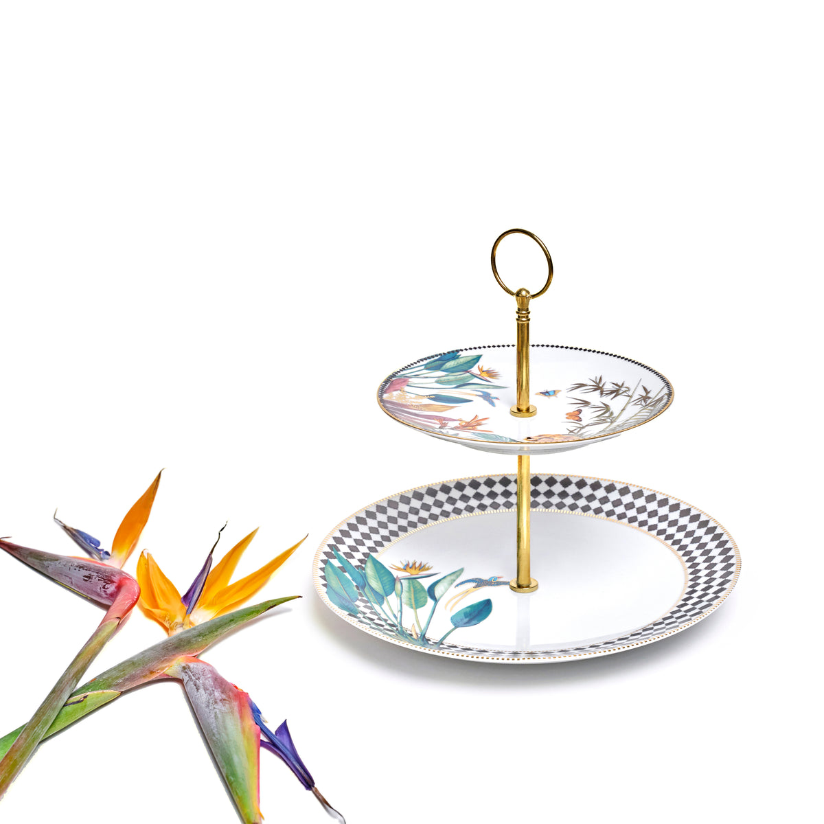 Tropical Cake Stand - Set of 1