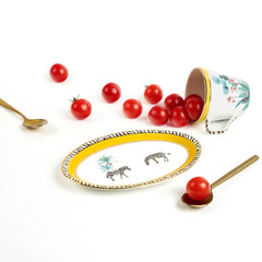 Savannah Oval Cup & Saucer  - Set of 6