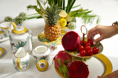 Savannah Footed Stand - Set of 1