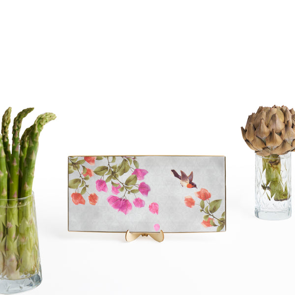 Bougainvillea Rectangular Platter