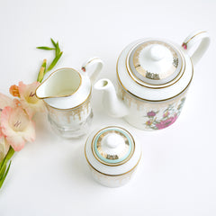 Zarah Tea Set - (Tea pot, milk pot, sugar pot)