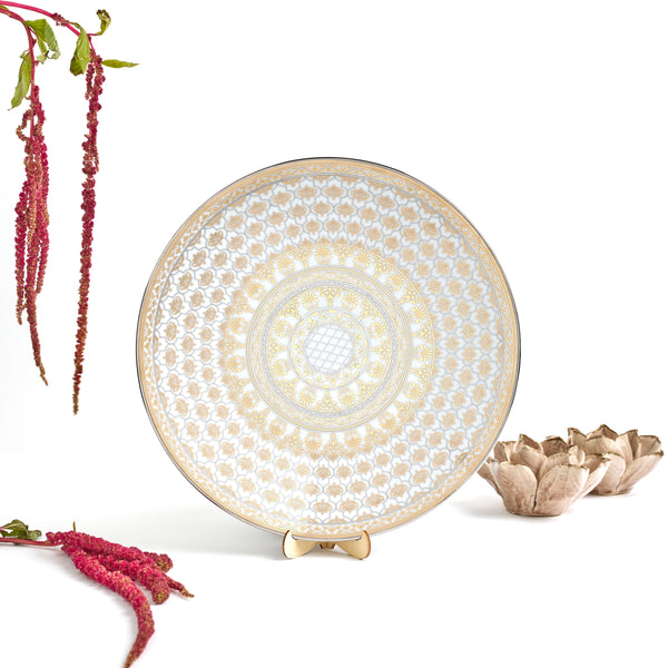 Noor Round Platter 12"