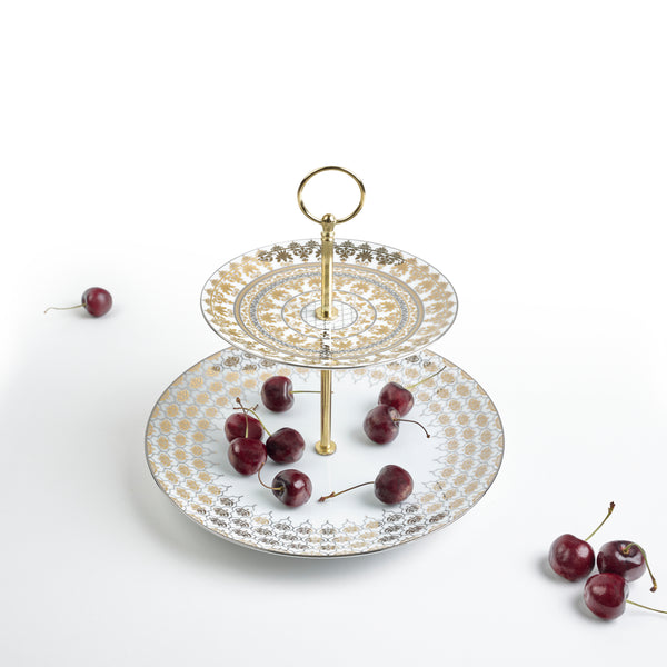 Noor Cake Stand - Set of 1