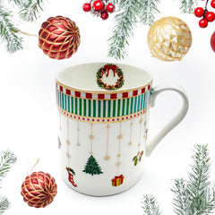 Noel Christmas Mug - Set of 1 (Green)