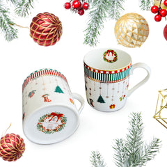 Noel Christmas Mug - Set of 1 (Red)