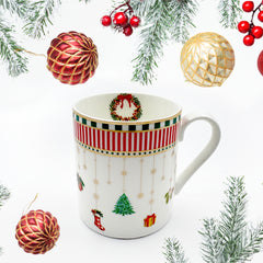 Noel Christmas Mug - Set of 1 (Red)