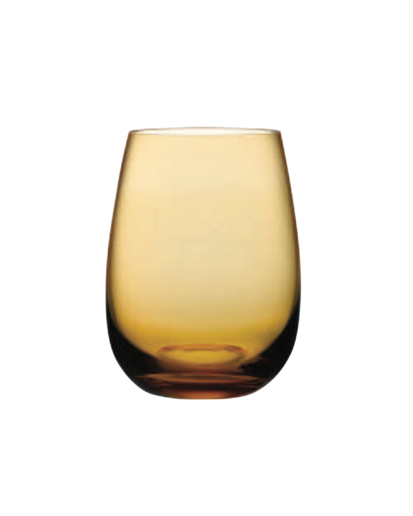 Handmade Colored Glass Colored U 400 ml - Pack of 6