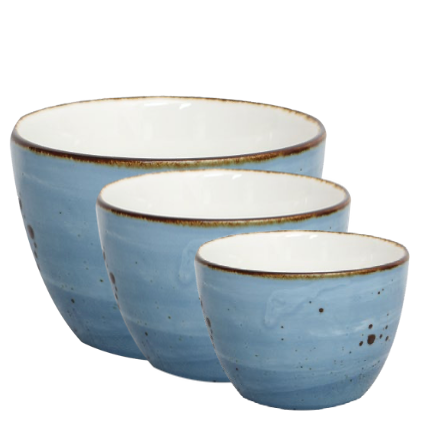 Hand Painted Snack/Nut Bowl - Set of 4