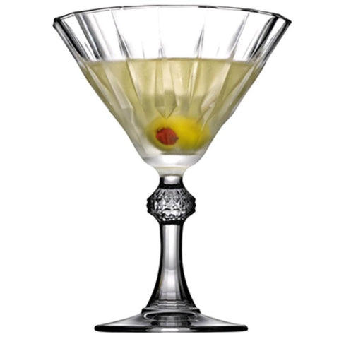 Diamond Martini Glass 240 ml - Pack of 6
