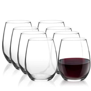 Amber Stemless Wine - Set of 6