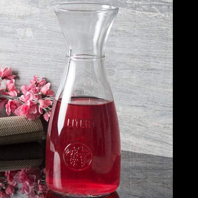 Bacchus Glass Decanter 1 Lit - Pack of 2