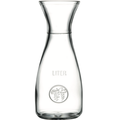 Bacchus Glass Decanter 1 Lit - Pack of 2
