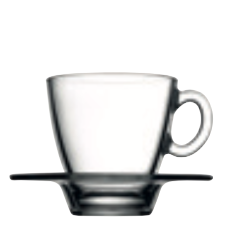 Aqua Tea/Coffee Cup & Saucer 240 ml - Pack of 6