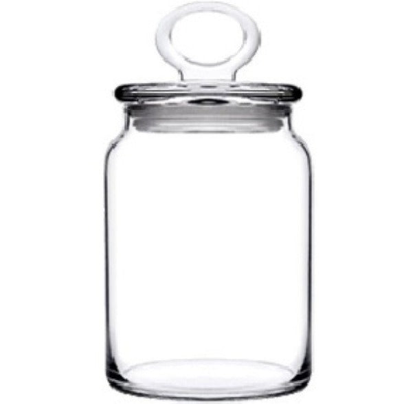 
            
                Load image into Gallery viewer, Glass Jar with Halo Lid
            
        