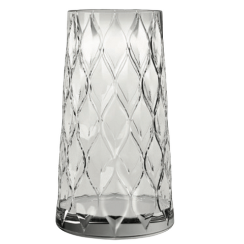Leafy Long Drink Glass 450 ml - Pack of 6