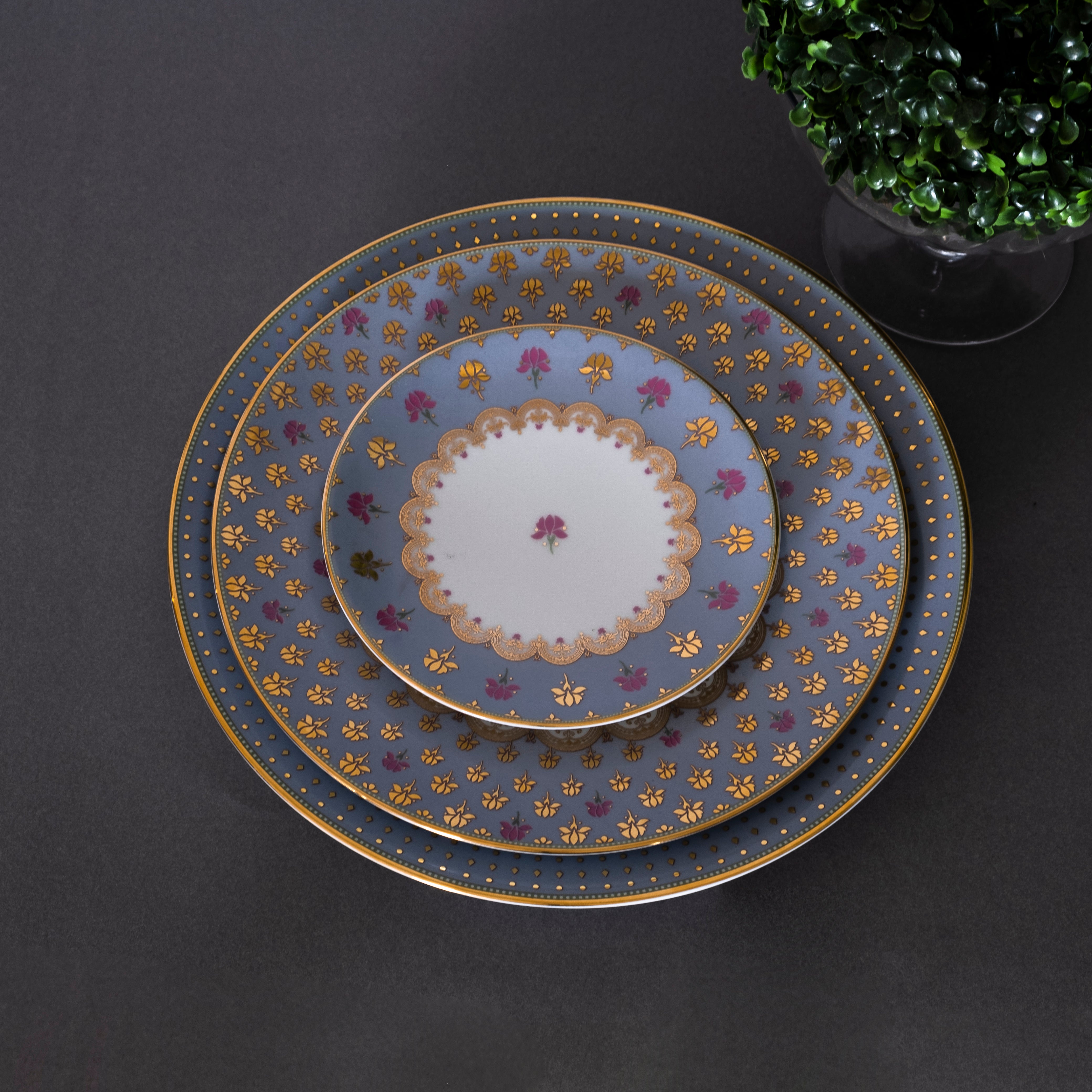 Heritage Quarter Plate 7" - Set of 6