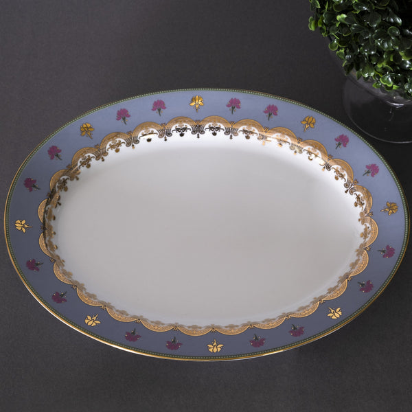 Heritage Oval Platter 14"