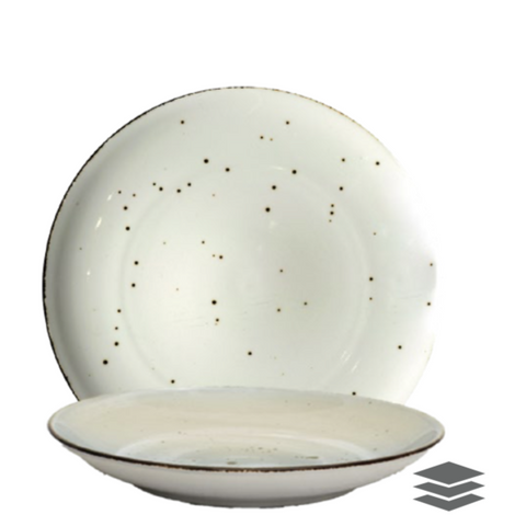 Pure Hand Painted Deep Plates - Set of 2