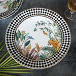 The Tropical Round Platter / Charger Plate 12" - Set of 1