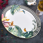 The Tropical Oval Platter 14" - Set of 1