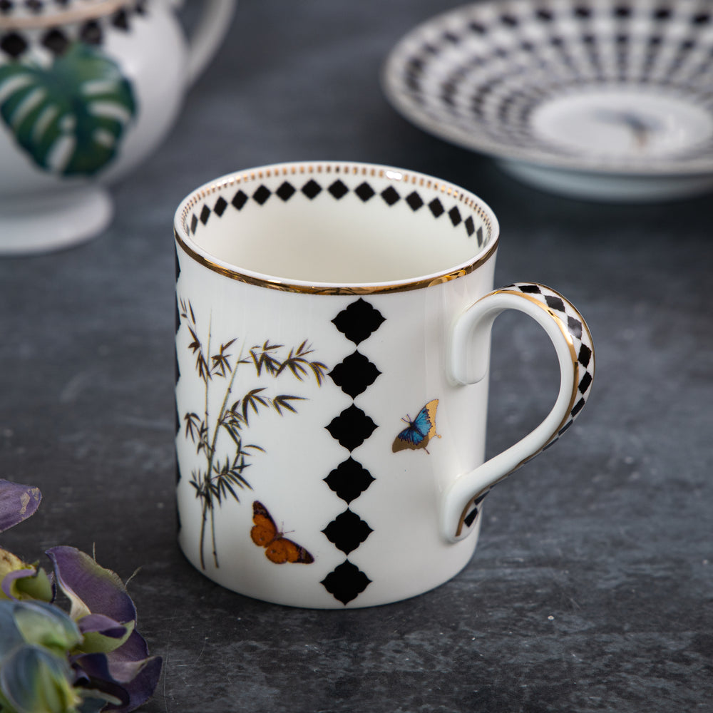 The Tropical Tea / Coffee Mugs - Set of 4