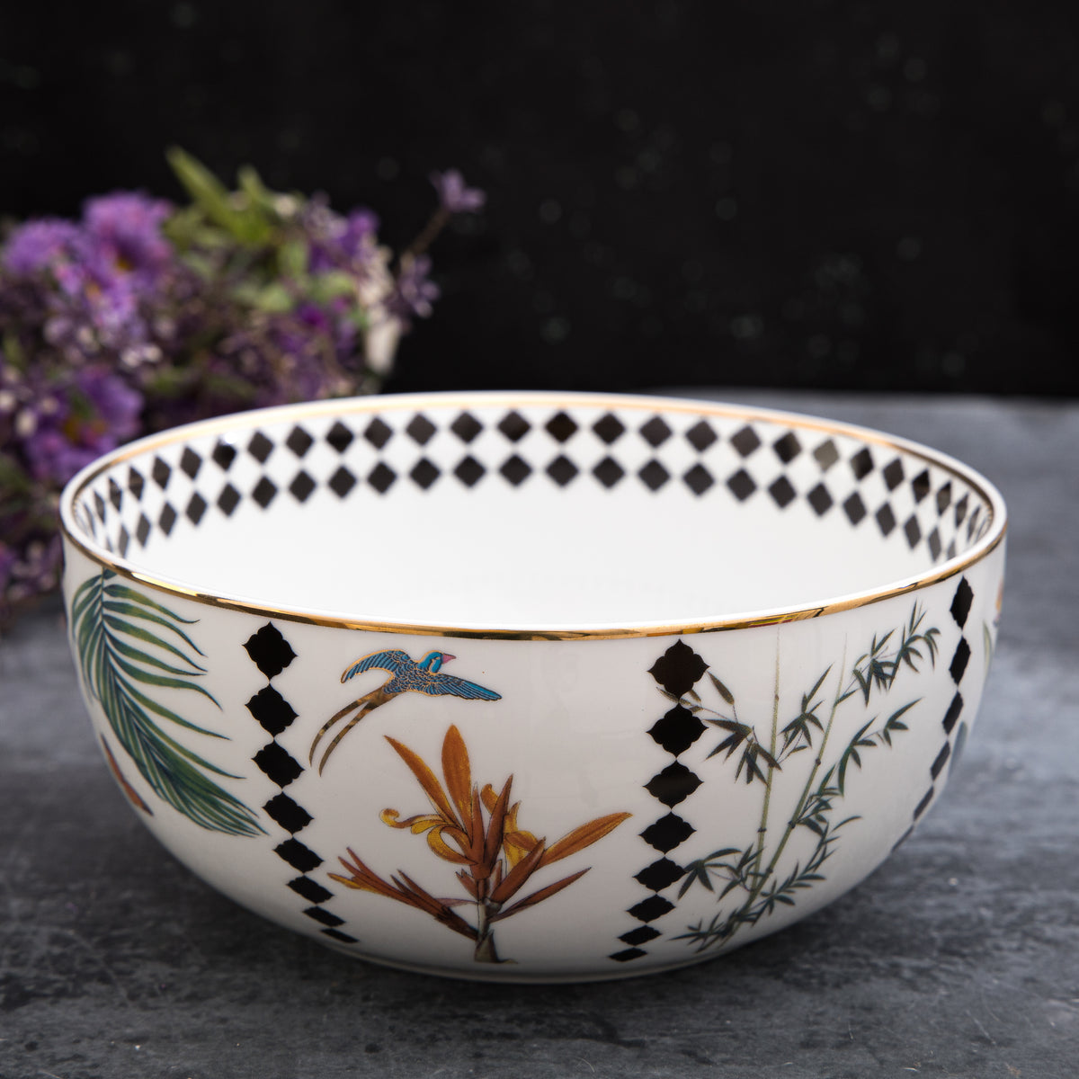 The Tropical Medium Serving Bowl 8.5" - Set of 1