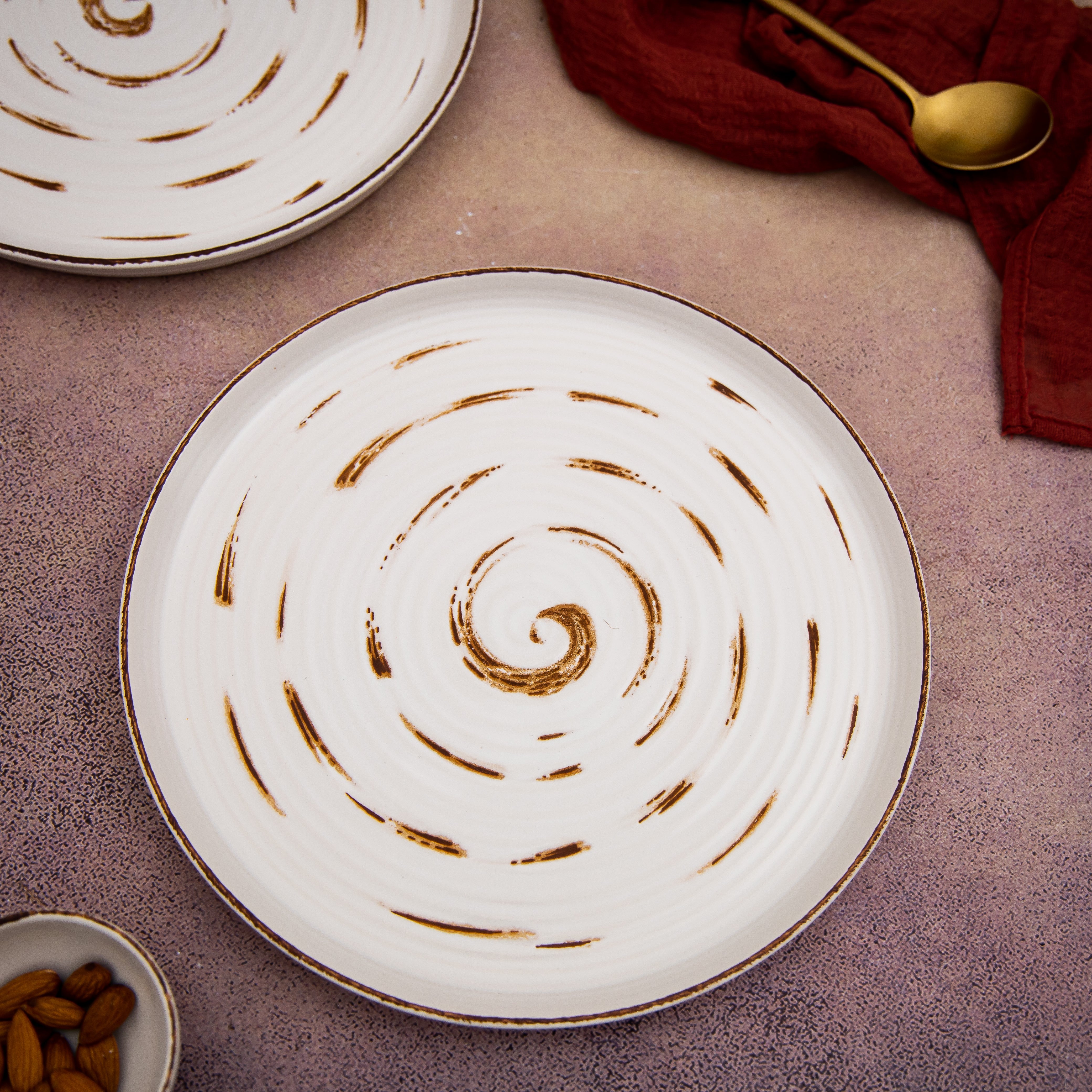 Fusion White Dinner Plate 10.25" - Pack of 6