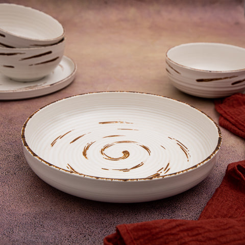 Fusion White Curry / Serving Bowl 8" - Pack of 2