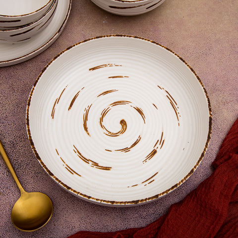 Fusion White Curry / Serving Bowl 8" - Pack of 2