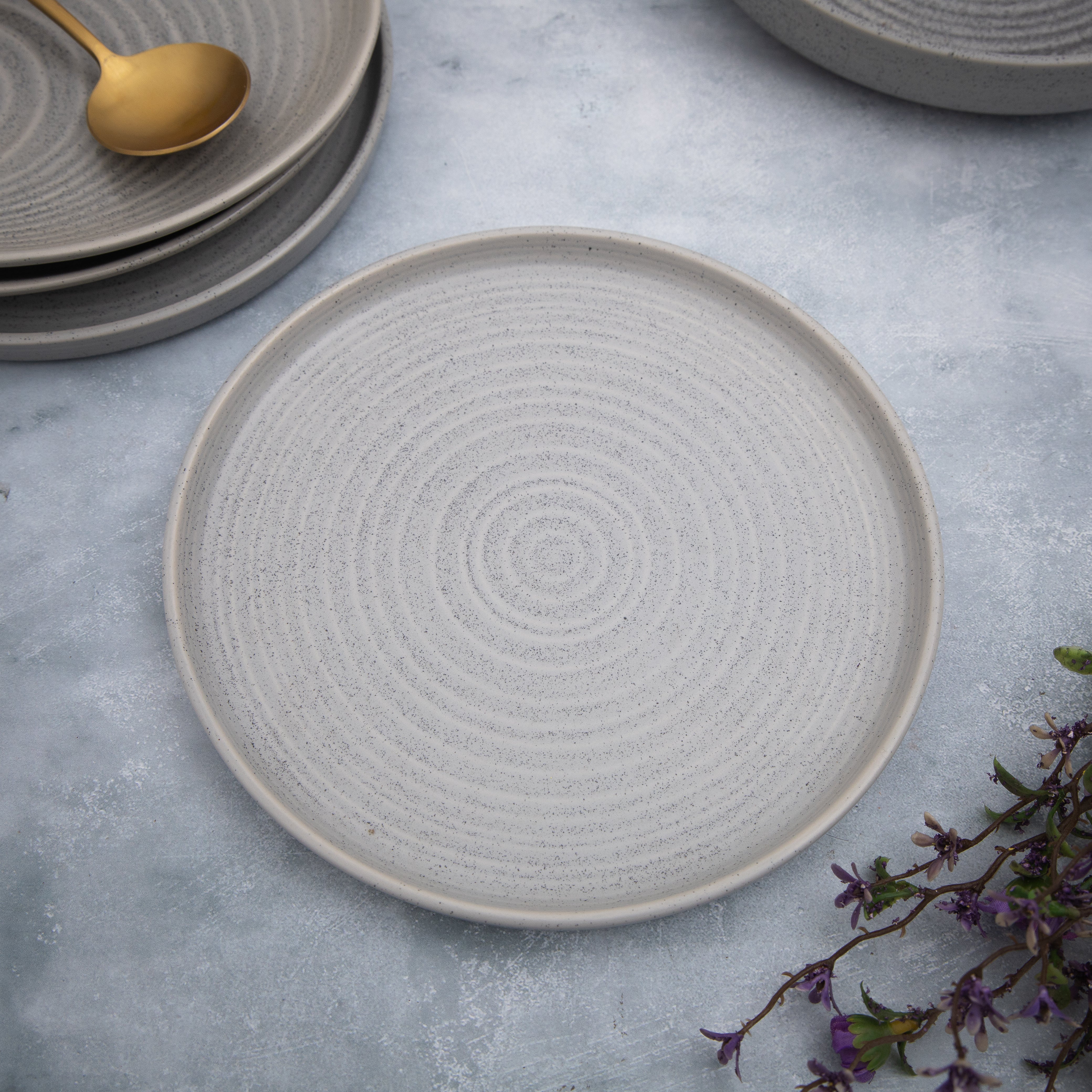 Fusion Grey Side Plate 8.25" - Pack of 6