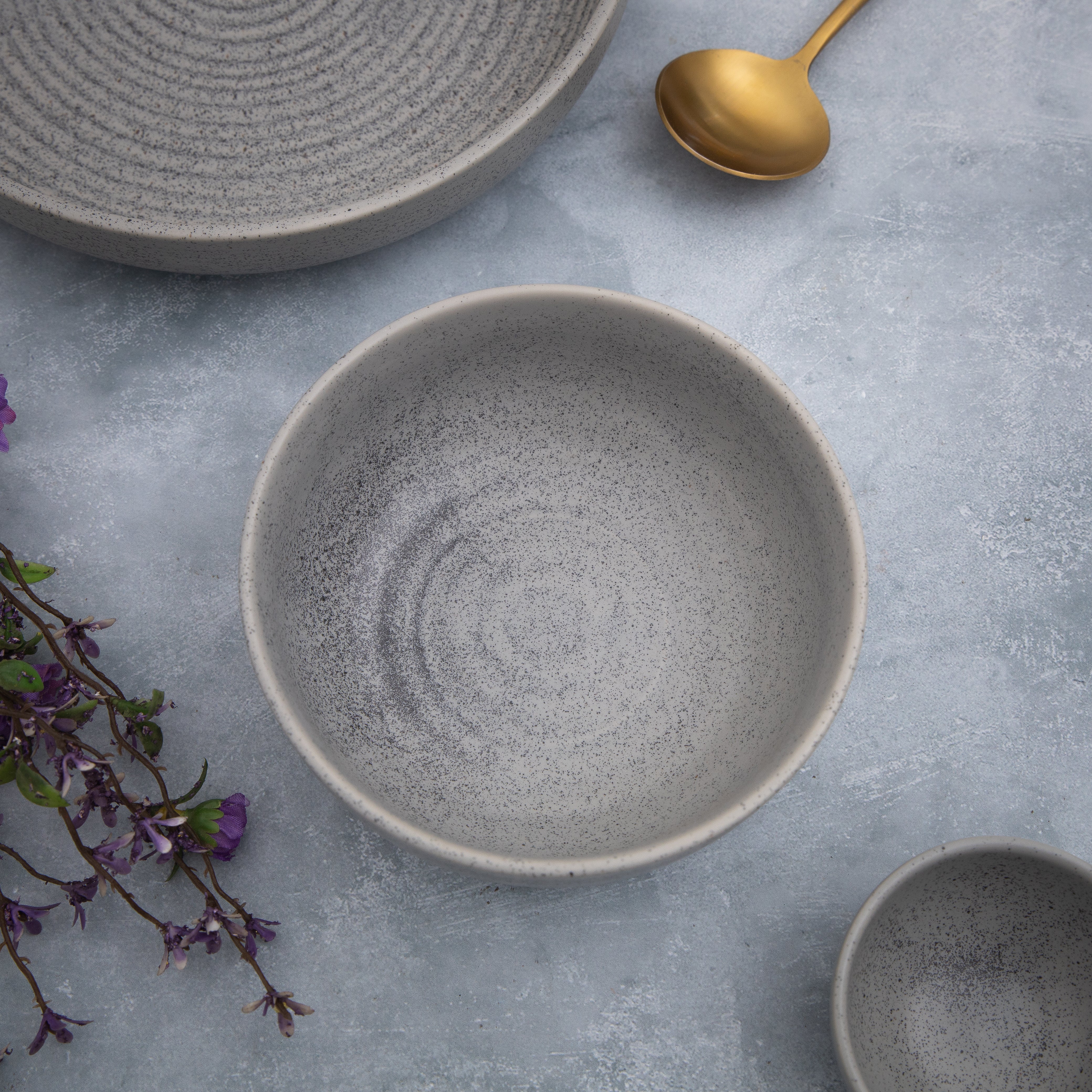 Fusion Grey Curry Bowl 5.5" - Pack of 2