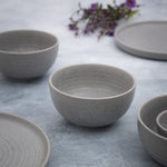 Fusion Grey Snack / Nut Bowl 4.5" - Pack of 2