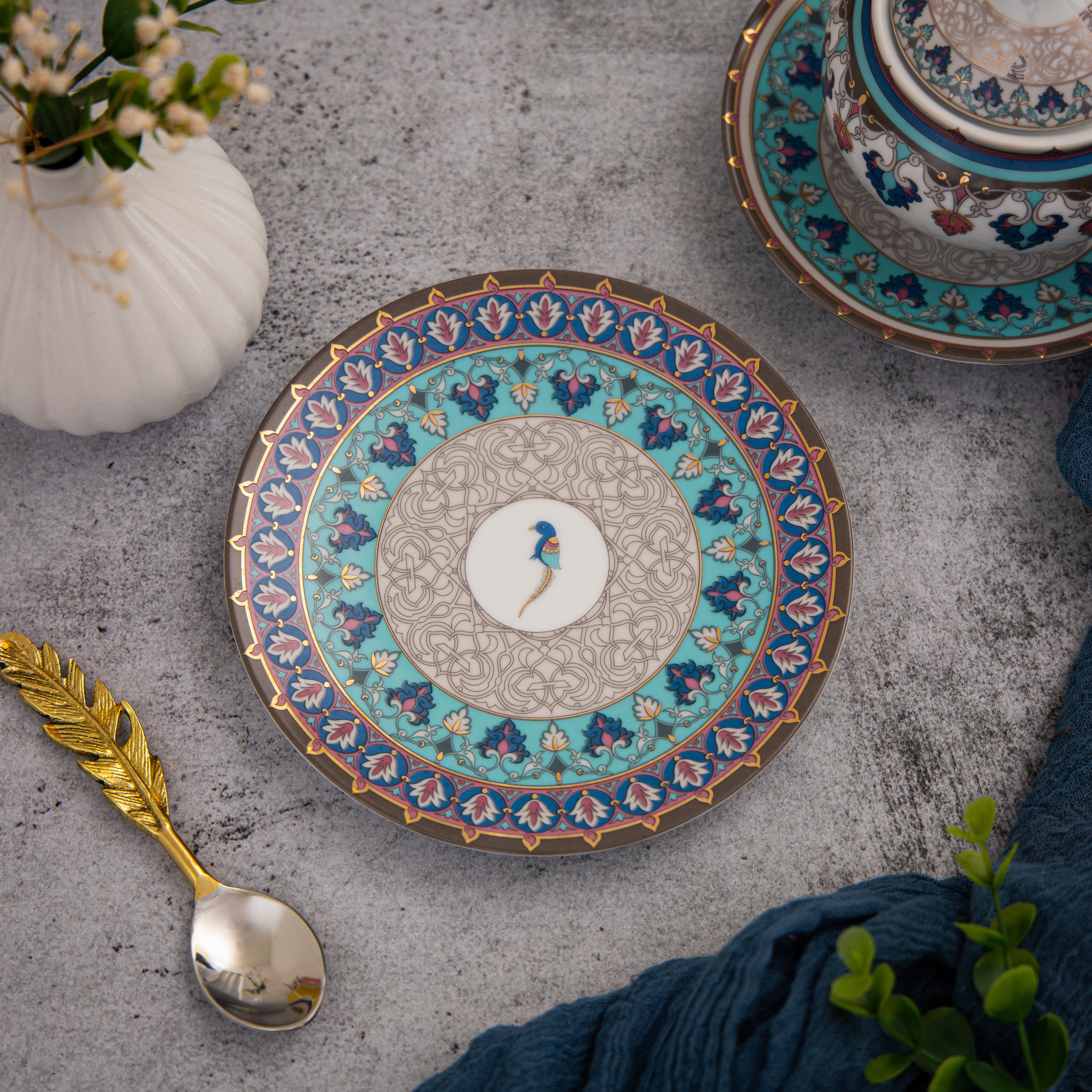 The Jamawar Dinner Set - Set of 30
