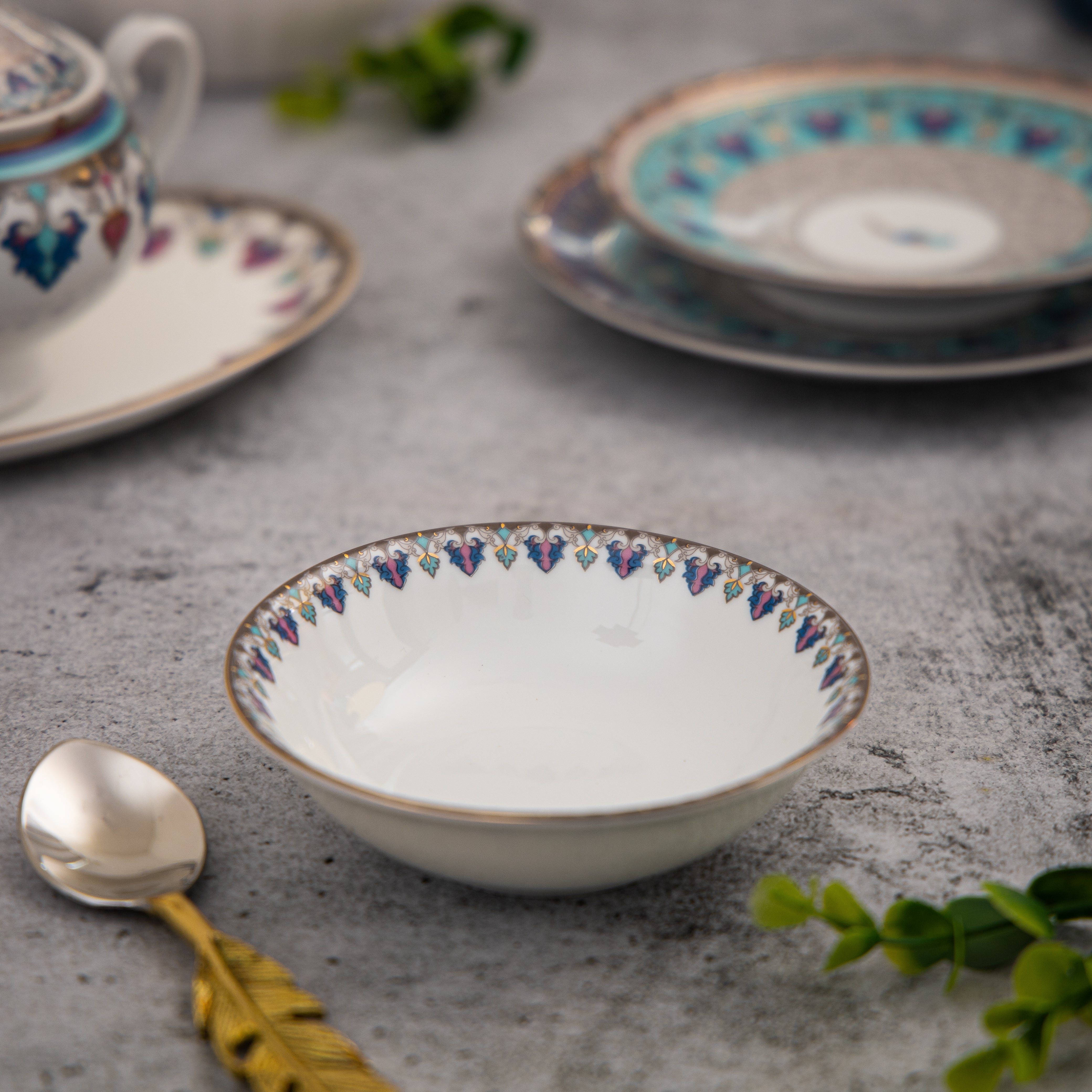 The Jamawar Dinner Set - Set of 30