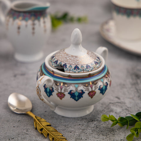 The Jamawar Sugar Pot - Set of 1
