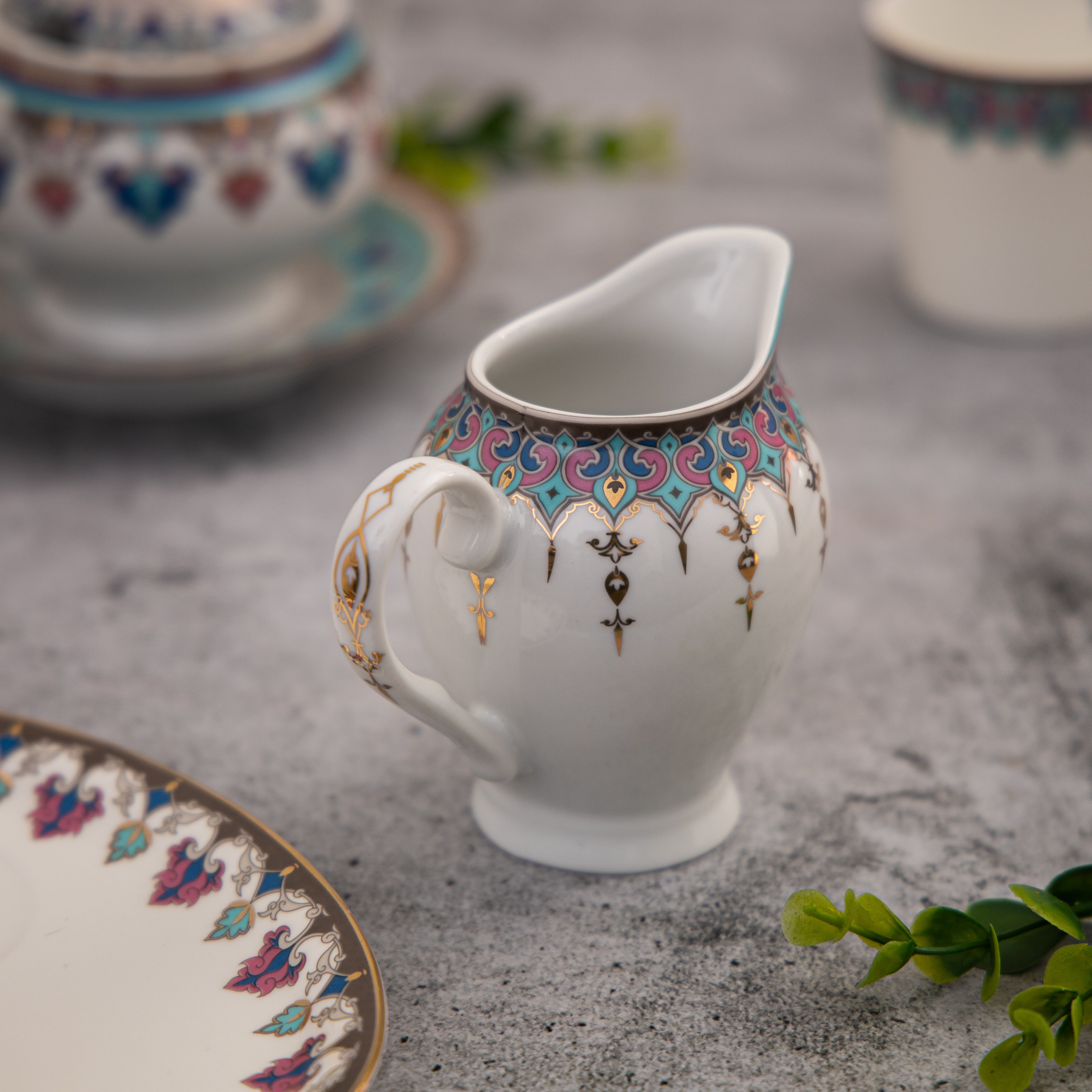 The Jamawar Tea Set - Set of 15