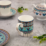 The Jamawar Tea / Coffee Mugs - Set of 4