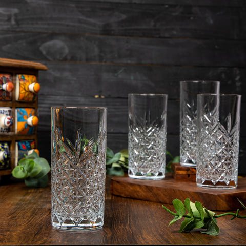 Timeless Tall Glass 365 ml - Pack of 4