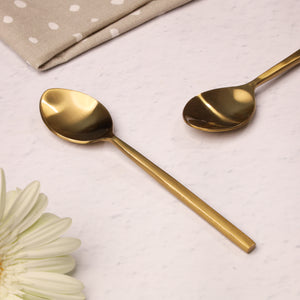 The Classic Gold Tea Spoon - Set of 6