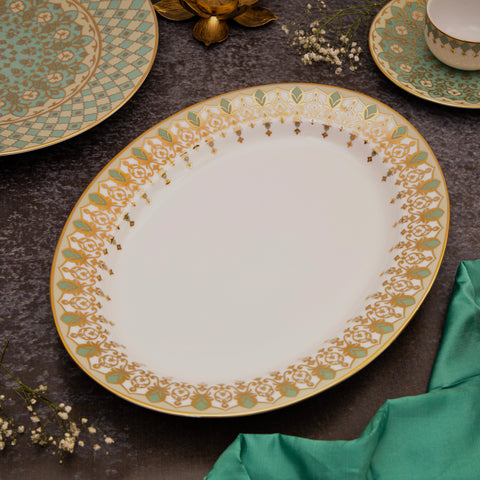 The Neemrana Thali Dinner Set - Set of 29