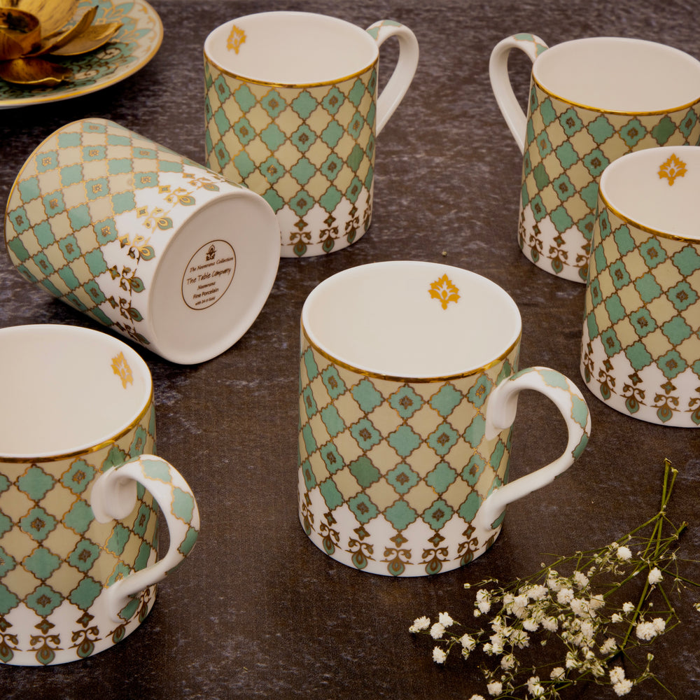 The Neemrana Tea / Coffee Mugs - Set of 6