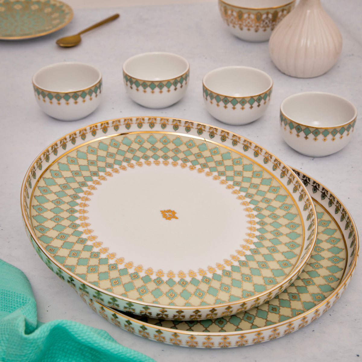 The Neemrana Thali Set - Set of 6