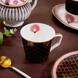 The Blossom Oval Cup & Saucer - Set of 6