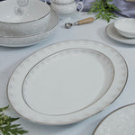 The Chantilly Oval Platter 14" - Set of 1
