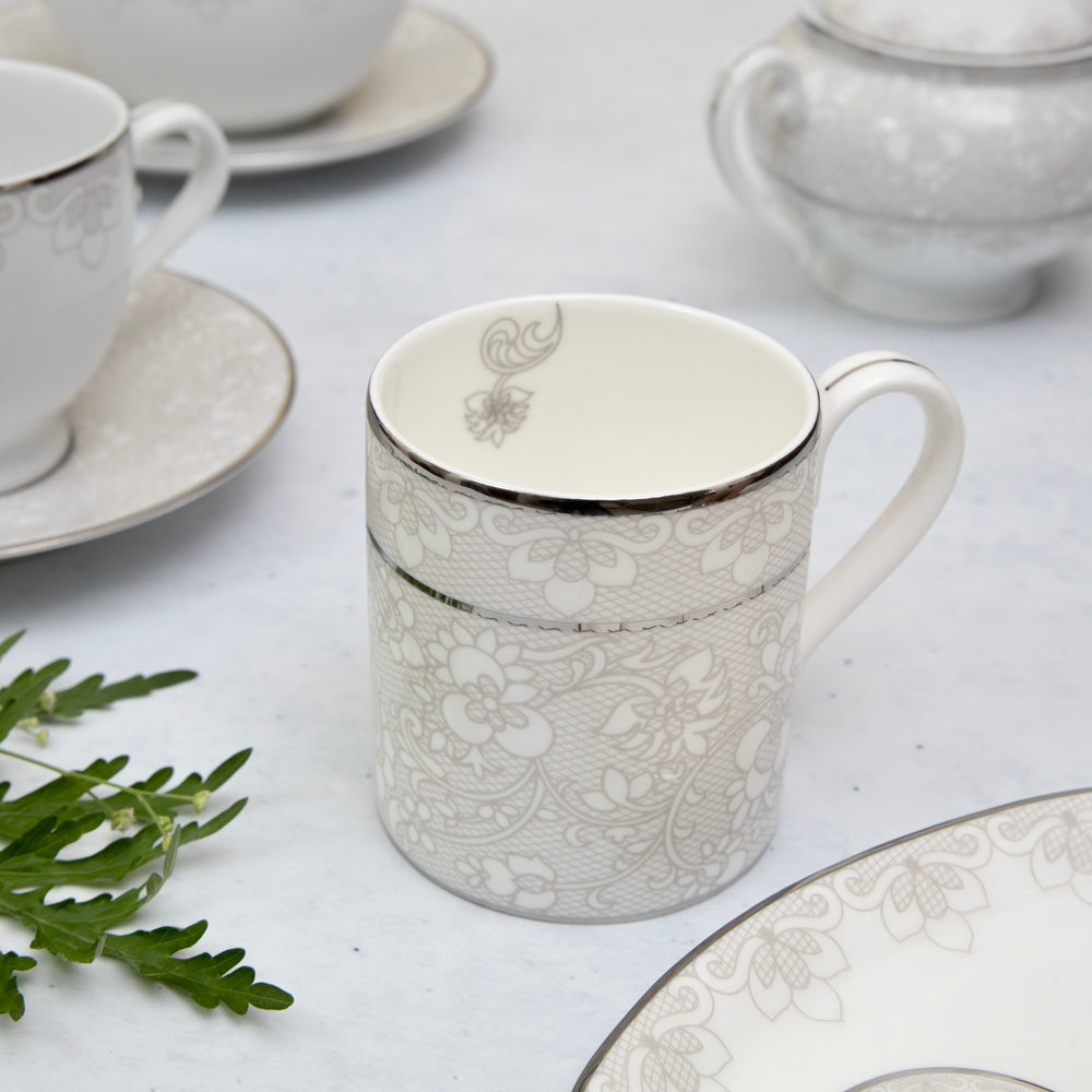 The Chantilly Tea / Coffee Mugs - Set of 4